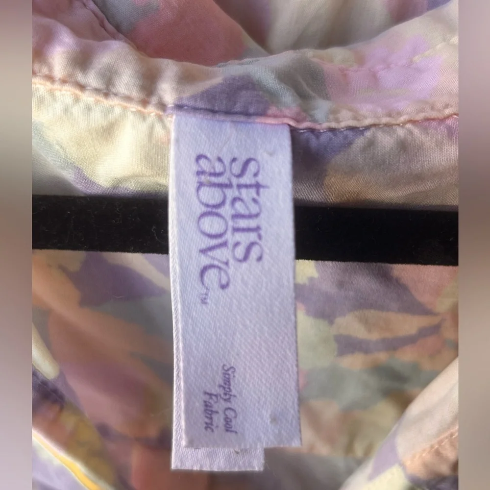 stars above Pastel Floral Skirt in Lavender, Pink & Cream sz Lrg EUC - Picture 7 of 8
